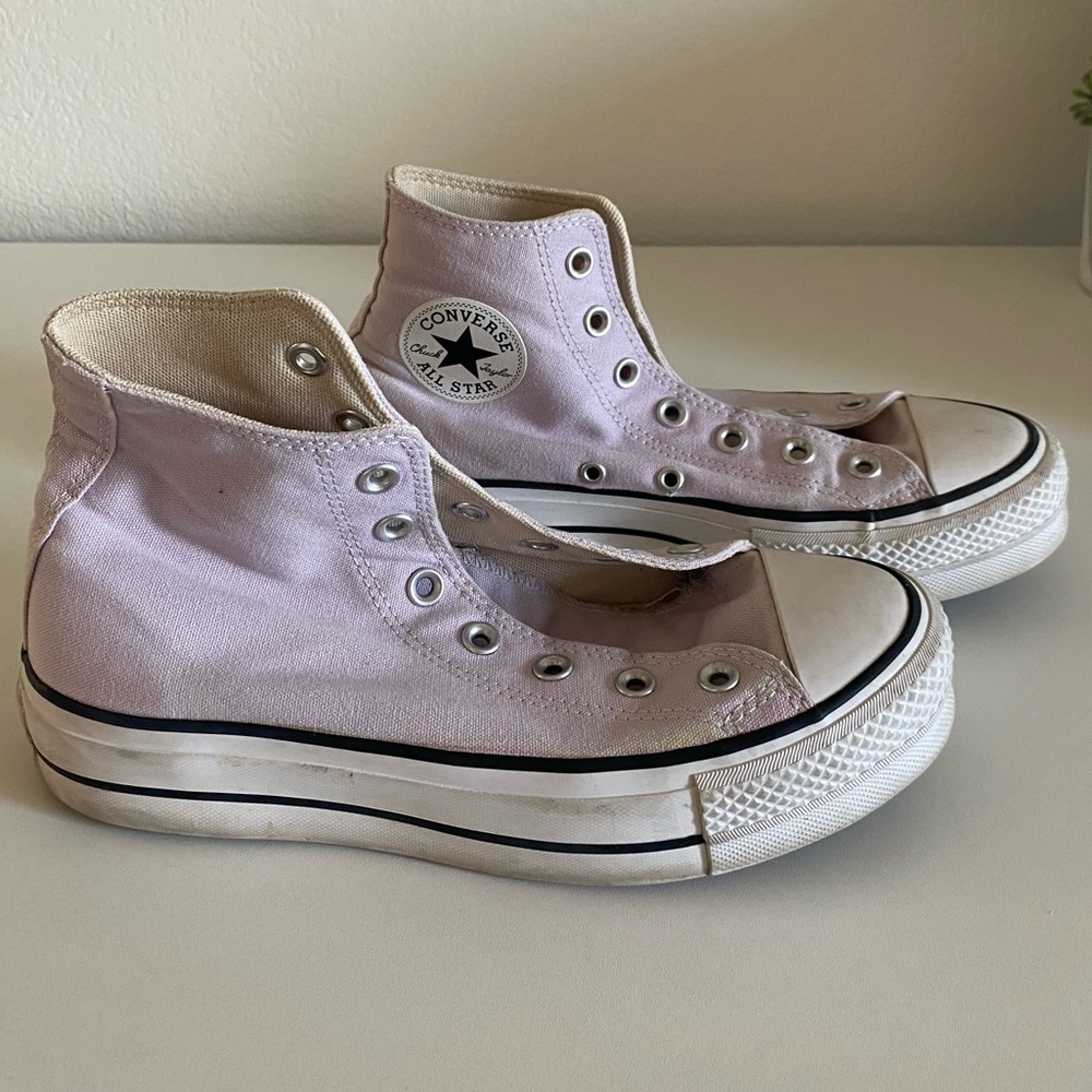 Pastel Pink/Lavender Converse All Star Platform